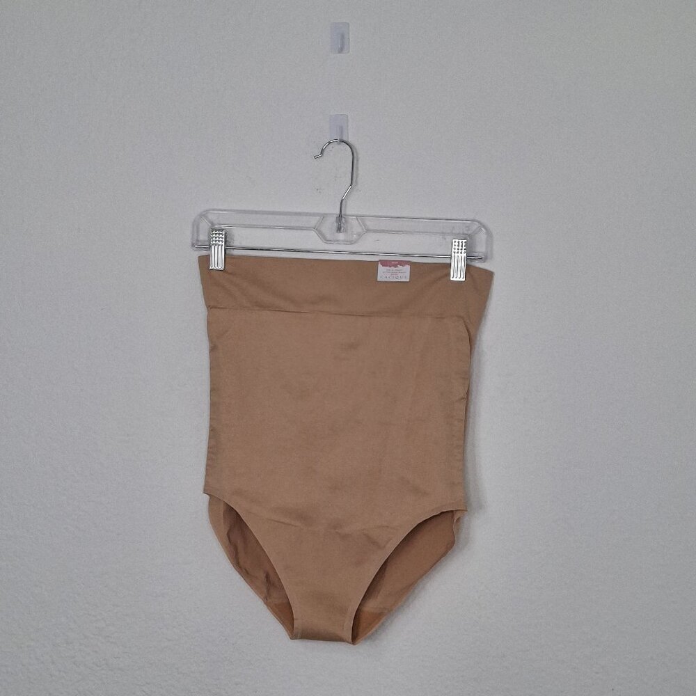 Cacique The Slimmer Ultra High-Waist Brief Sz 18/20 Beige Neutral Shapewear NWT
